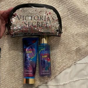 Island Fling Lotion and Mist set w/pouch